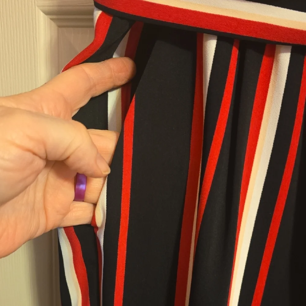 Torrid Multicolor Striped Wide Leg Pants‎